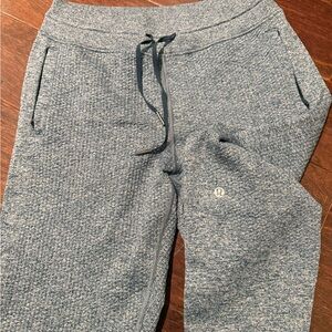 Lululemon Athletica Navy Textured Pants